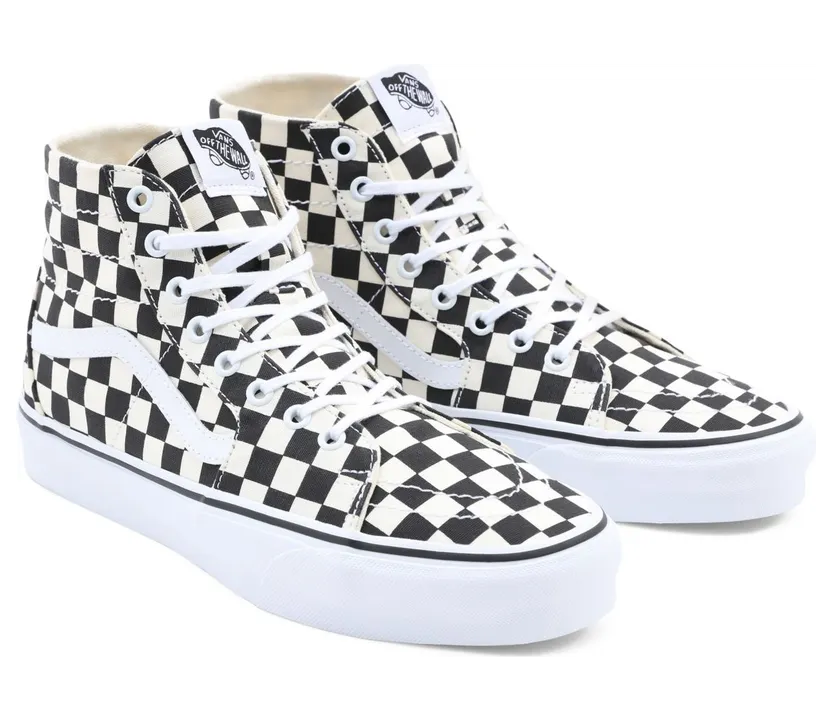 Vans Sk8-Hi Tapered ‘Checkerboard – Black’ Black/True White (VN0A4U165GU)