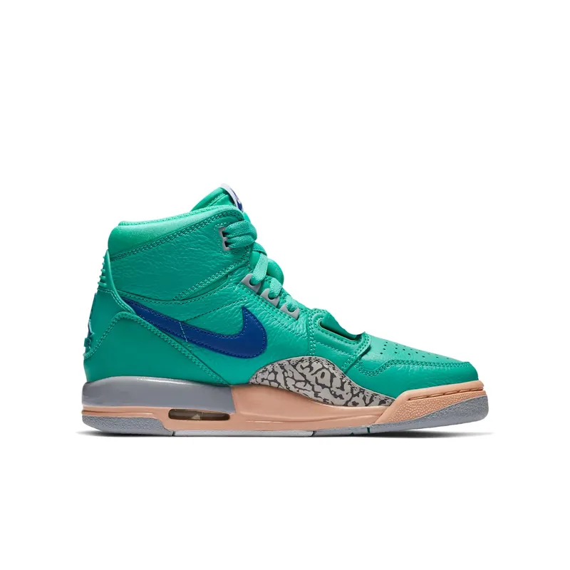 Jordan Legacy 312 Hyper Jade (GS) Hyper Jade/Bright Blue (AT4040-348)