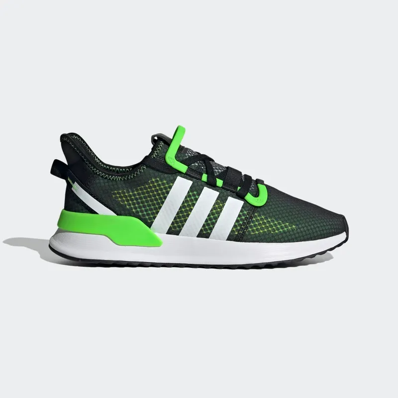 adidas U_Path Run Core Black / Cloud White / Solar Green (FY5688)