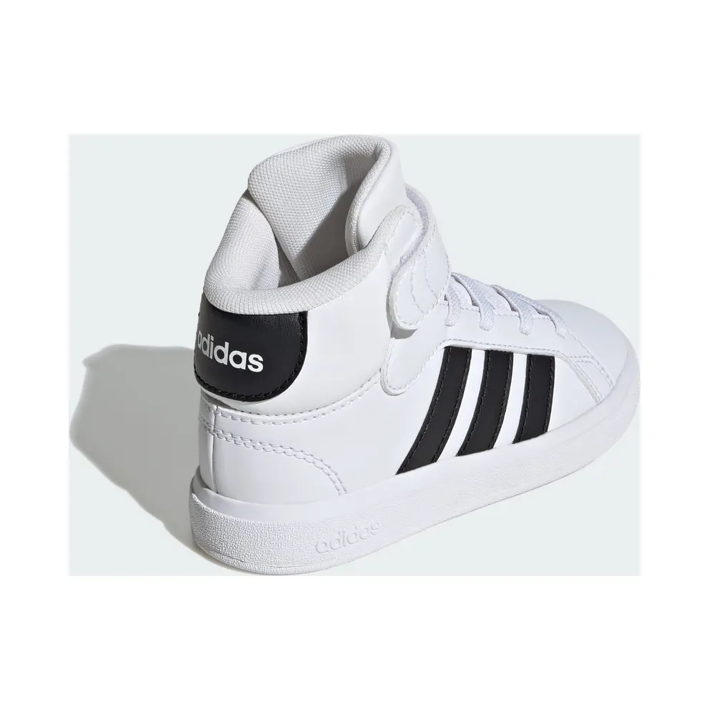 Adidas Grand Court Mid Kids Cloud White / Core Black / Cloud White (IE3862)