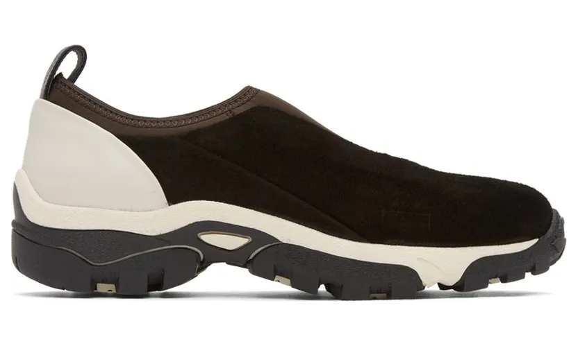 A-COLD-WALL* White Dirt Mock Sneakers (ACWUF007C)