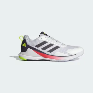 Adidas Novaflight 2 Indoor Cloud White / Aurora Met. / Aurora Plum (JQ9206)
