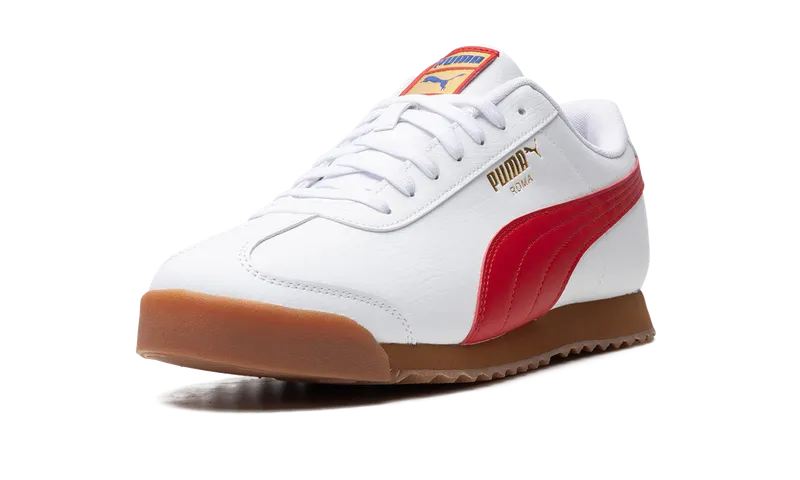 Puma Roma RWB “White / Red / Blue Mismatch” (388341-01)