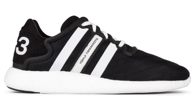 Y3 Run Boost Black White (S82118)