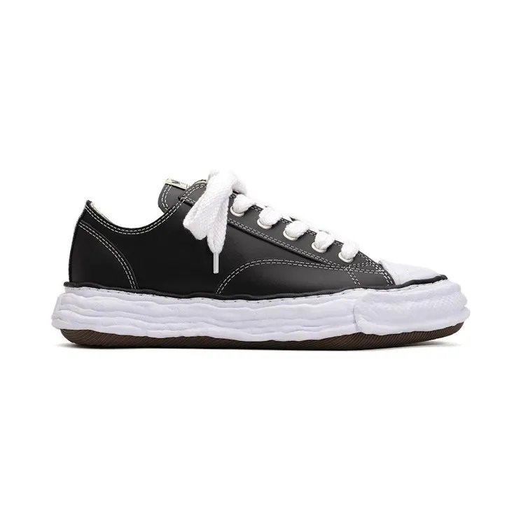 Maison Mihara Yasuhiro Peterson 23 OG Sole Leather Low Black (A11FW704-BLK)