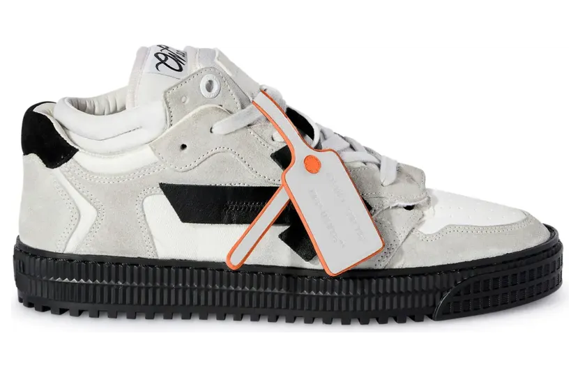 Off-White Floating Arrow low-top sneakers – Grijs (OMIA244S24LEA0010510)