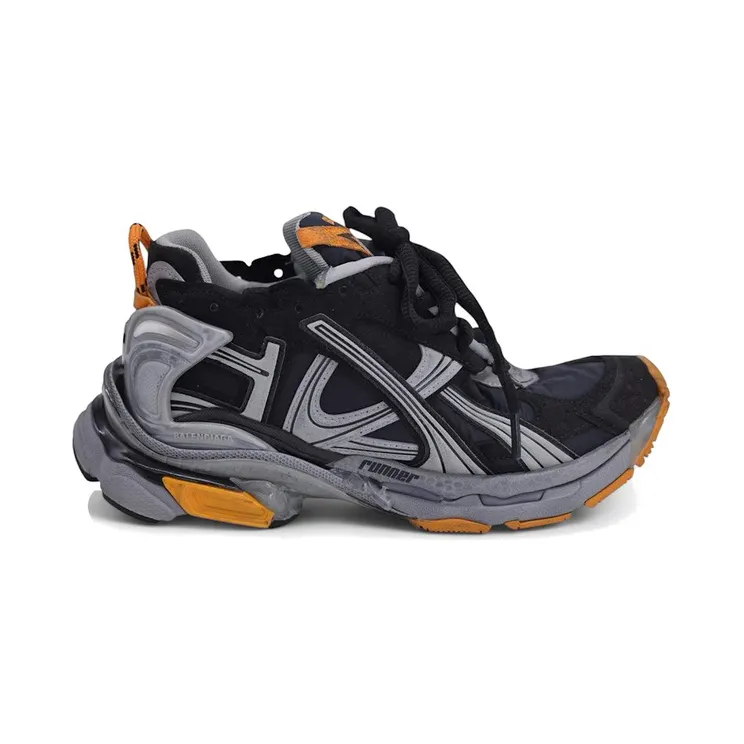 Balenciaga Runner Worn-Out Black Fluo Orange (772774 W3RNY 1878)