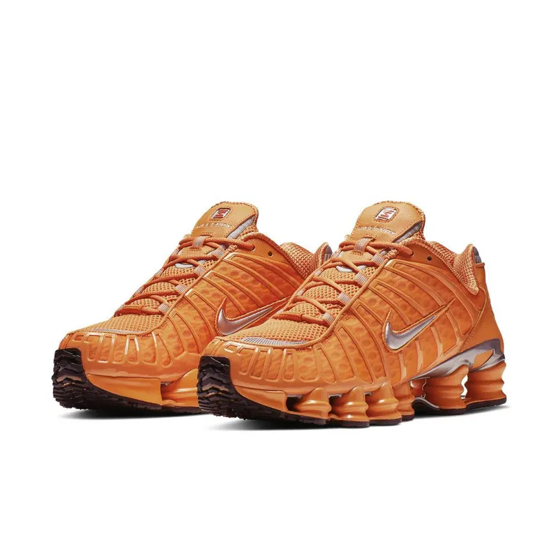 Nike Shox TL Total Orange Total Orange/Metallic Silver-Total Orange (BV1127-800)