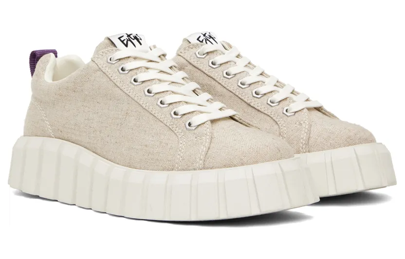 Eytys Beige Odessa Sneakers (F003002) (4)