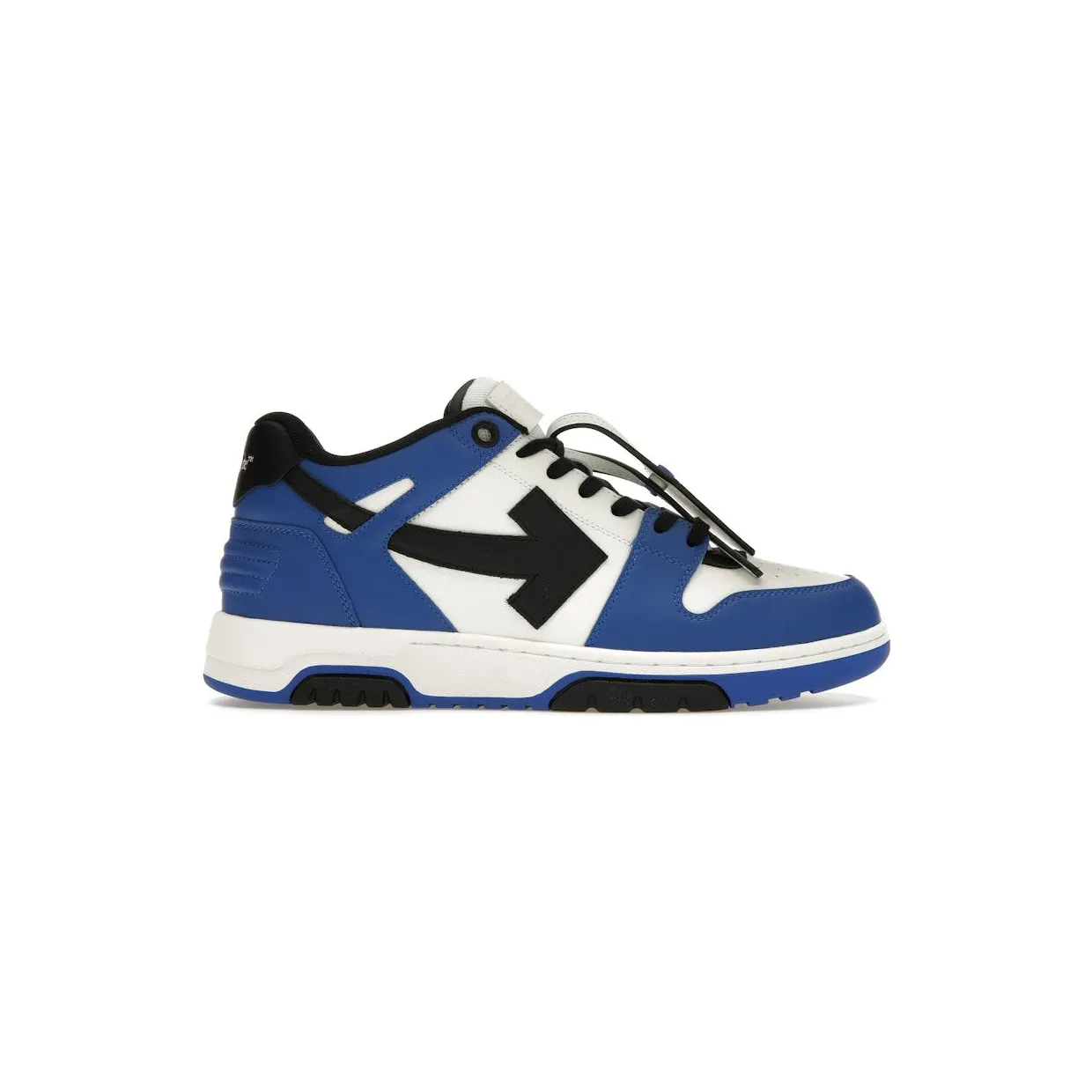OFF-WHITE Out Of Office OOO Low Tops Navy Blue White Blue (OMIA189S24LEA0064610)