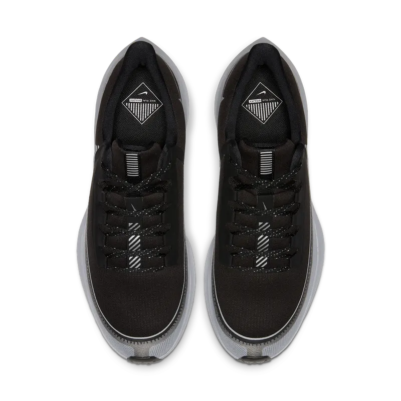 Nike Zoom Winflo 6 Shield ‘Reflect Silver’ Black/Reflect Silver/Wolf Grey (BQ3190-001)