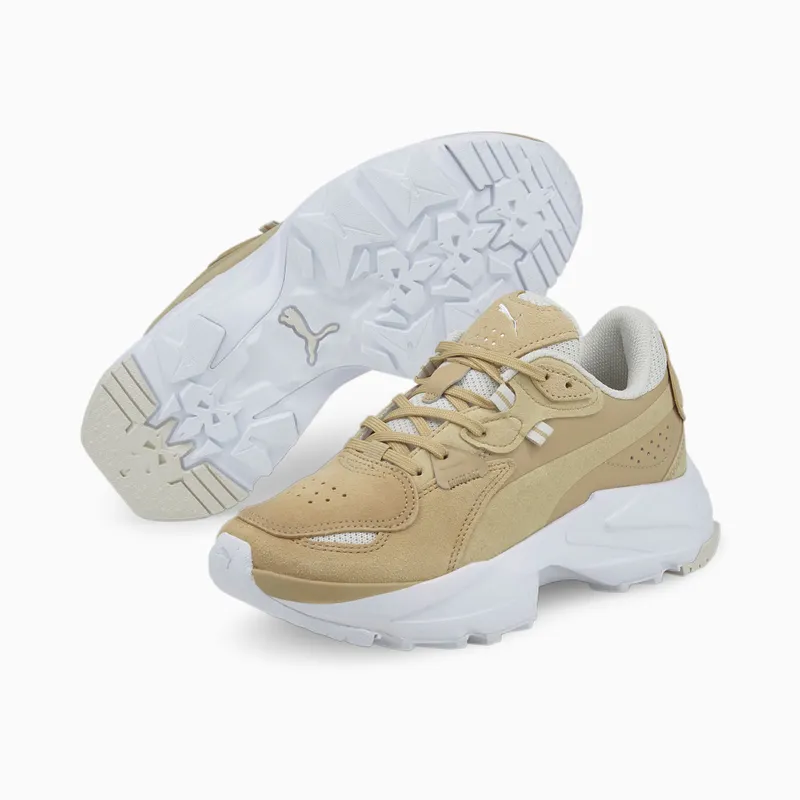 PUMA Orkid Soft Women’ Pale Khaki/White (384846-02)
