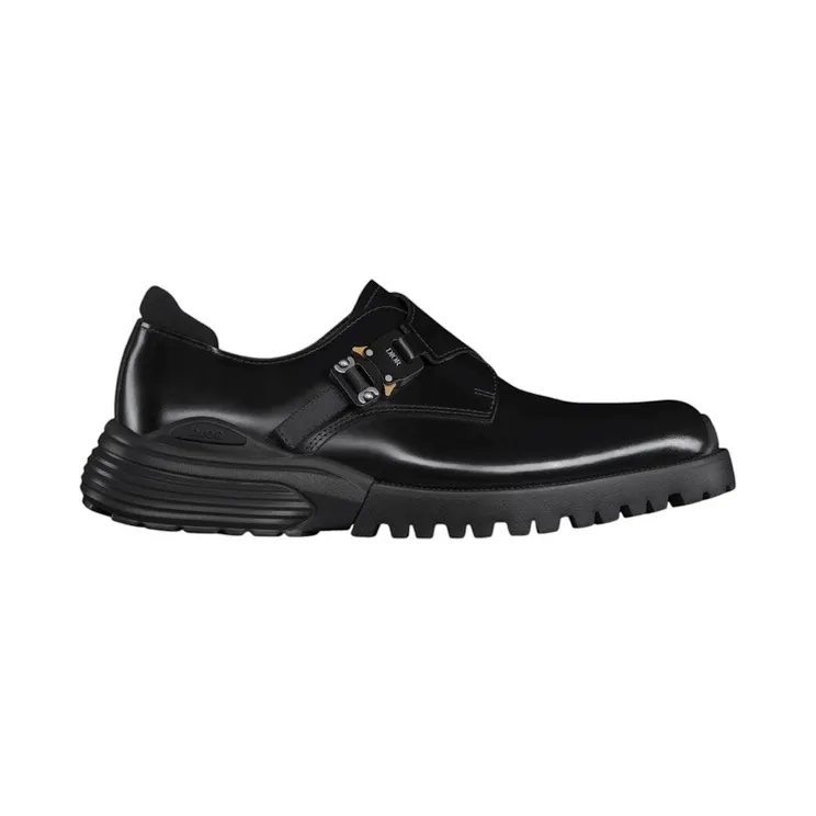 Dior Scarpa Derby Monk Combat Black (3DE393ZJQH900)