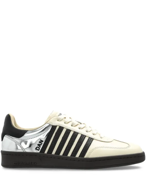 DSQUARED2 Leren with vlakken – Beige (SNW030201501451)