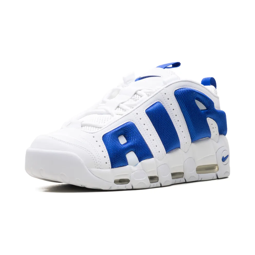 Nike Air More Uptempo Low “White Hyper Royal” (FZ3055-101)