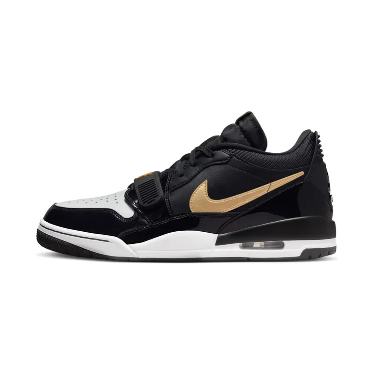 Air Jordan Legacy 312 Low “Black / White / Metallic Gold” (CD7069-071)