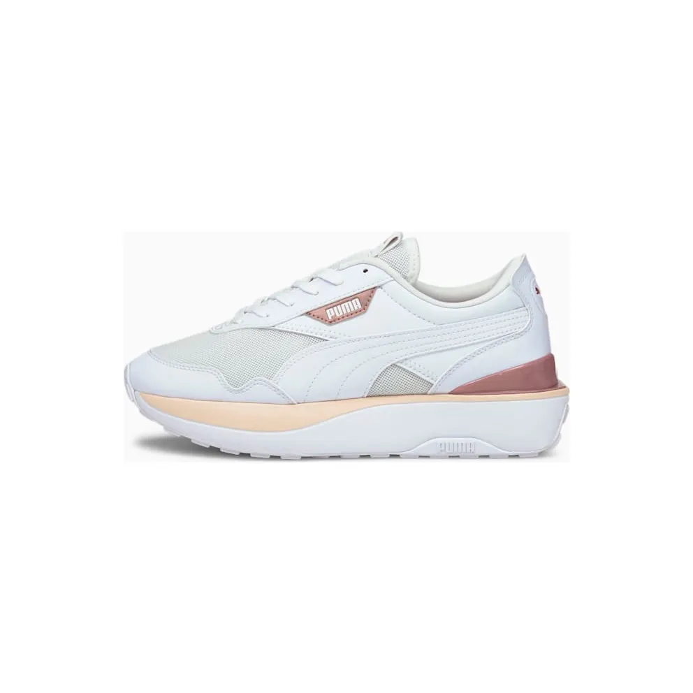Puma Cruise Rider White/Pink (374865-01)