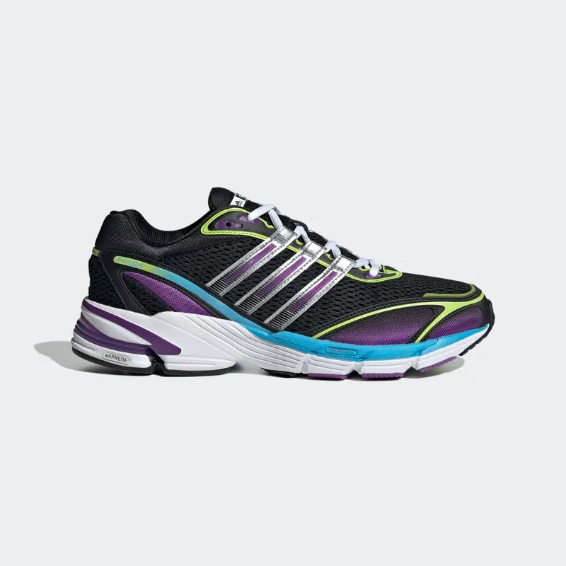 Adidas Supernova Cushion 7 Core Black / Silver Metallic / Semi Solar Green (GY5931)