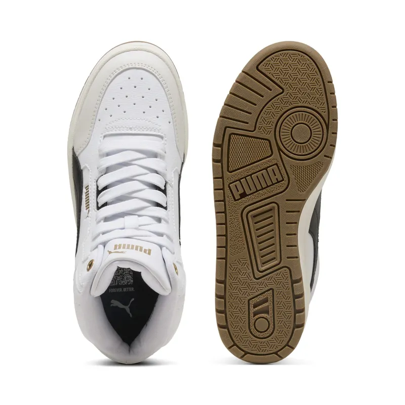 Puma Shuffle Downtown Mid “Puma White / Puma Black / Vapor Gray” (403743_04)