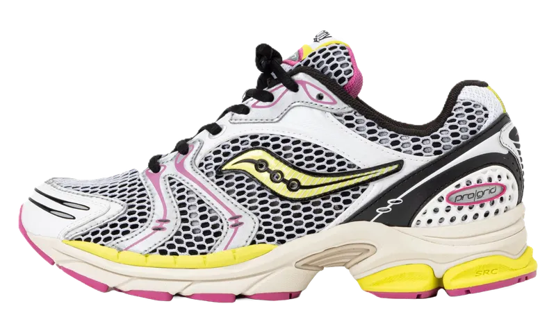 Saucony Progrid Triumph 4 “WhiteWhite / Fluo” (S70704-14)