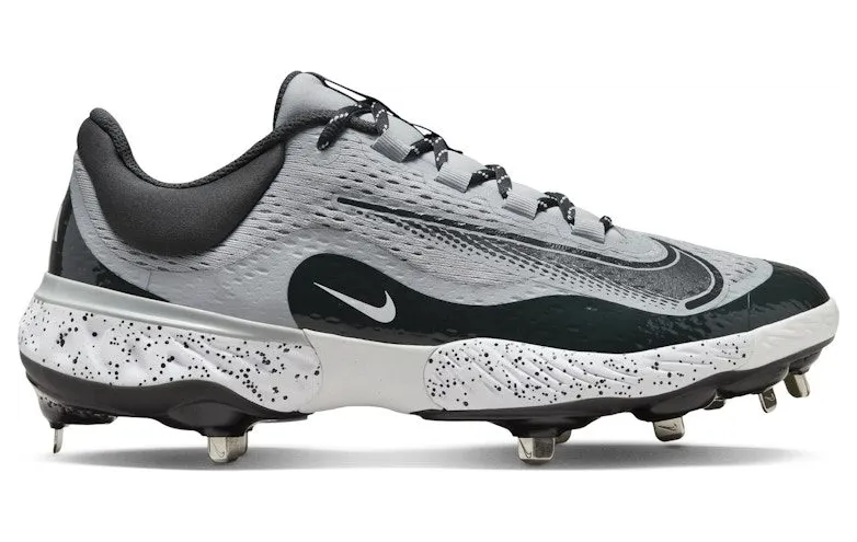 Nike Alpha Huarache Elite 4 Low Wolf Grey White Dark Smoke Grey (DJ6521-004)