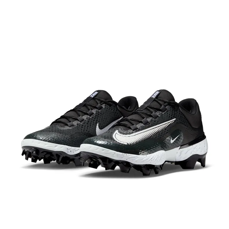 Nike Alpha Huarache Elite 4 Low MCS Black Dark Smoke Grey White (FD6221-003)