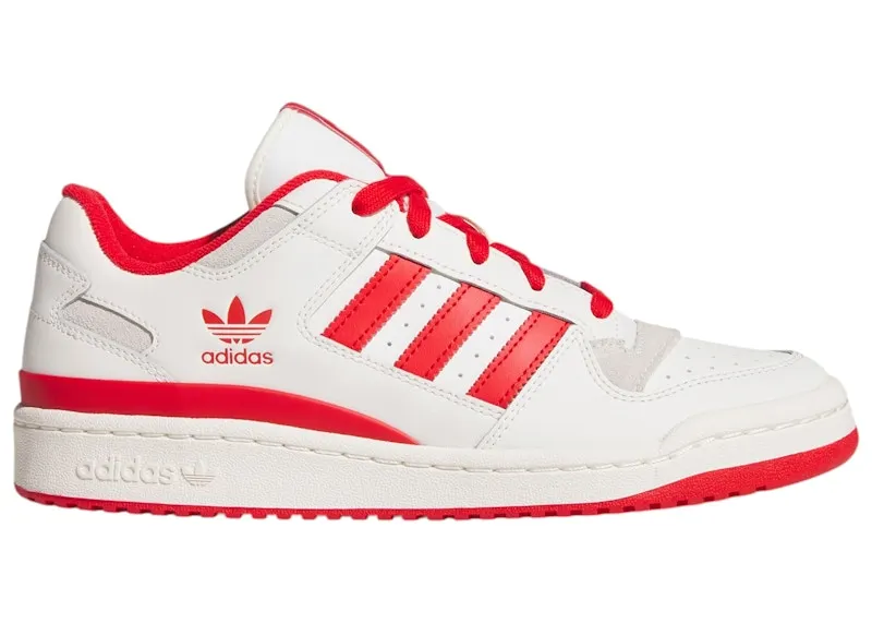 adidas Forum Low CL White Preloved Red Cream White (JQ1533)