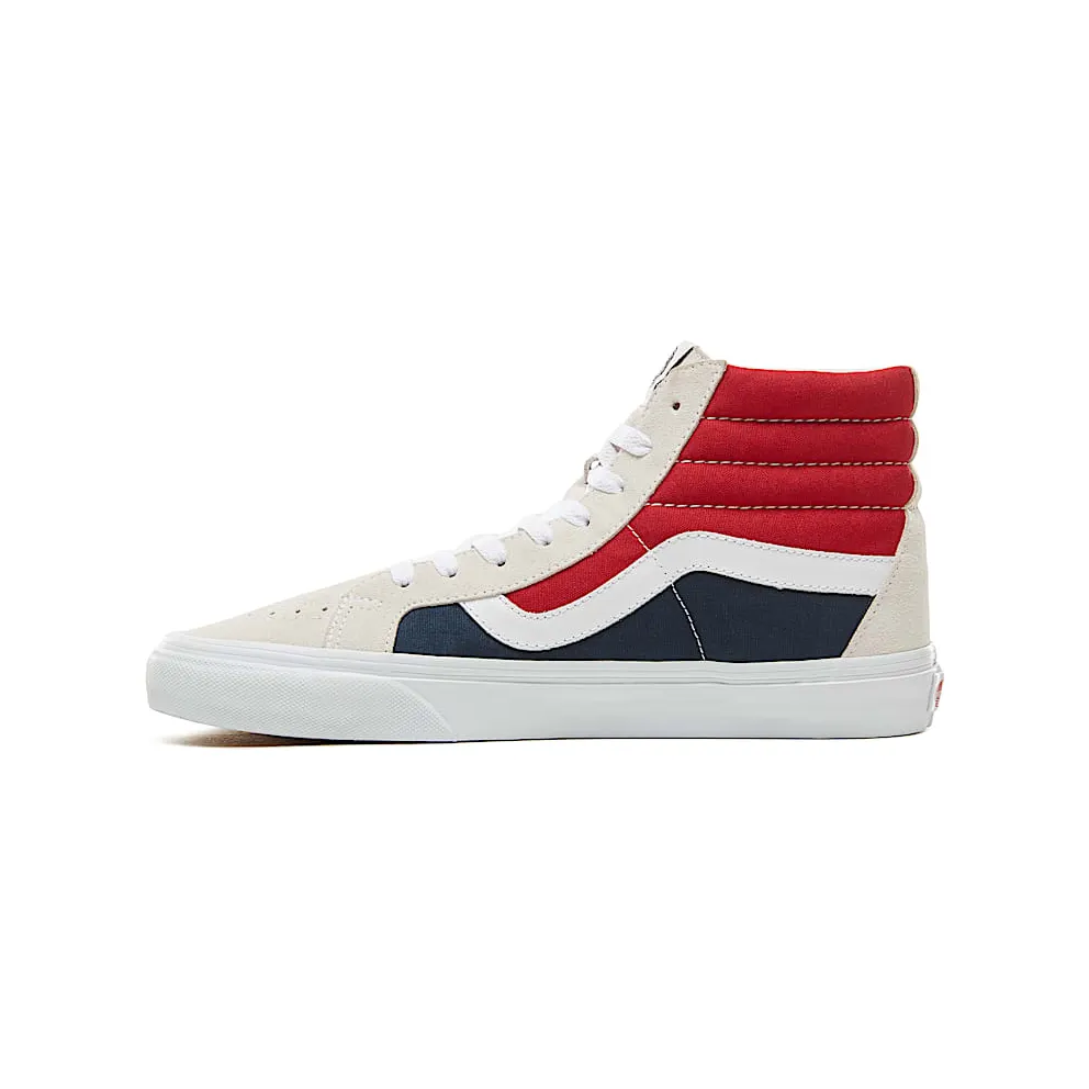 Vans Sk8-Hi Retro Block White/Red-Dress Blue (VN0A2XSBQKN)