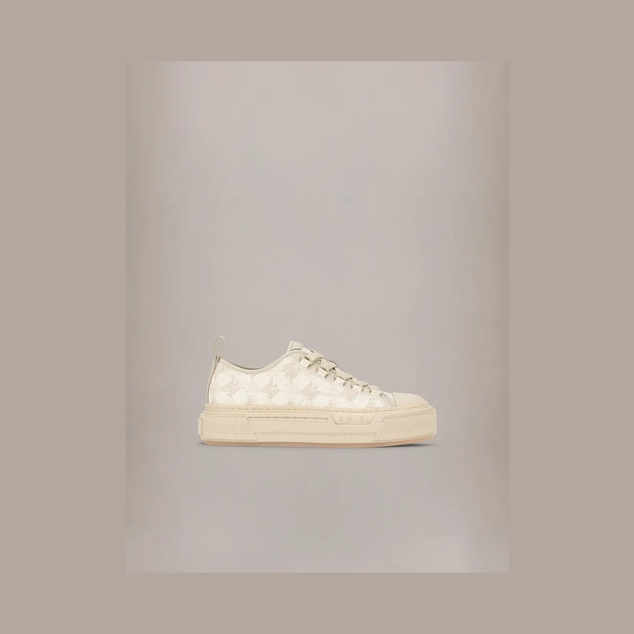 Amiri MA Quad Canvas Court “Alabaster” (AW326SN002-0027)