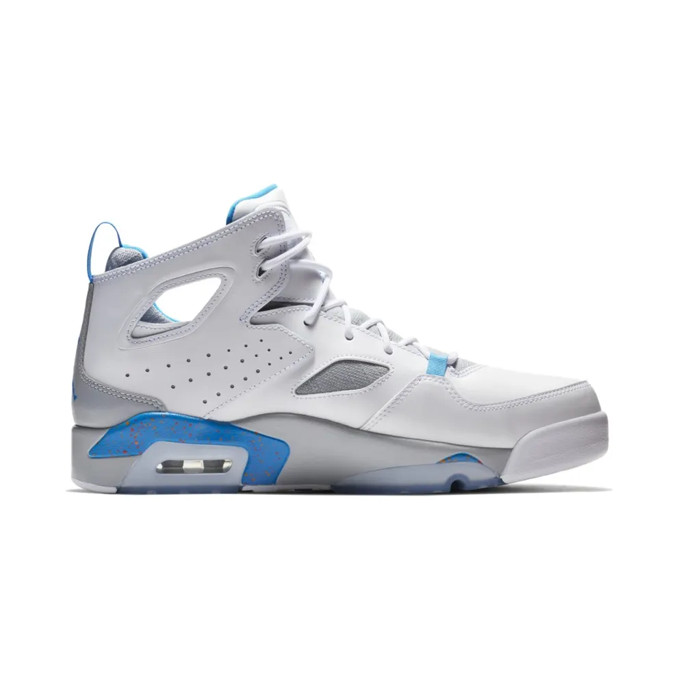Jordan Flightclub 91 White Signal Blue White/Signal Blue-Wolf Grey (555475-104)