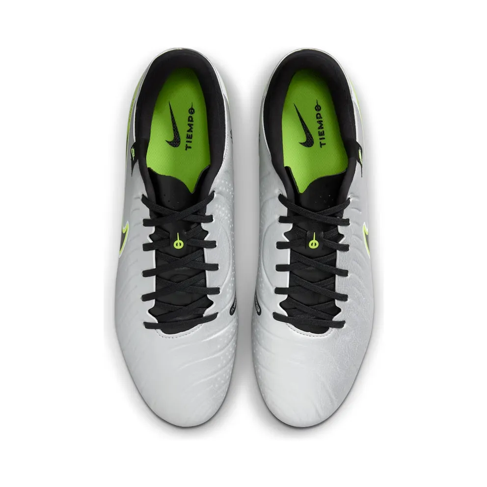 Nike Tiempo Legend 10 Academy SG-Pro AC Metallic Silver Volt Black (DV4338-001)