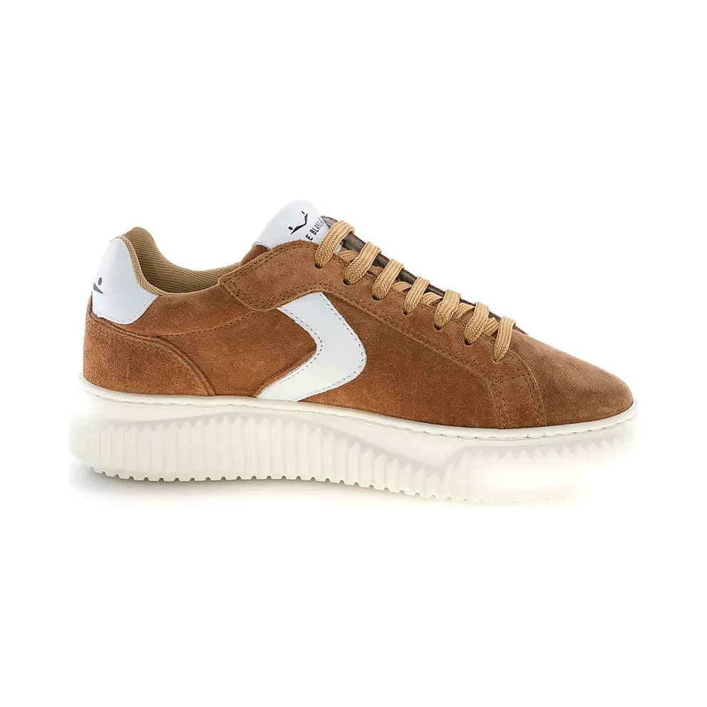 Voile Blanche sneaker Brown / White (2017542-35-1D73)