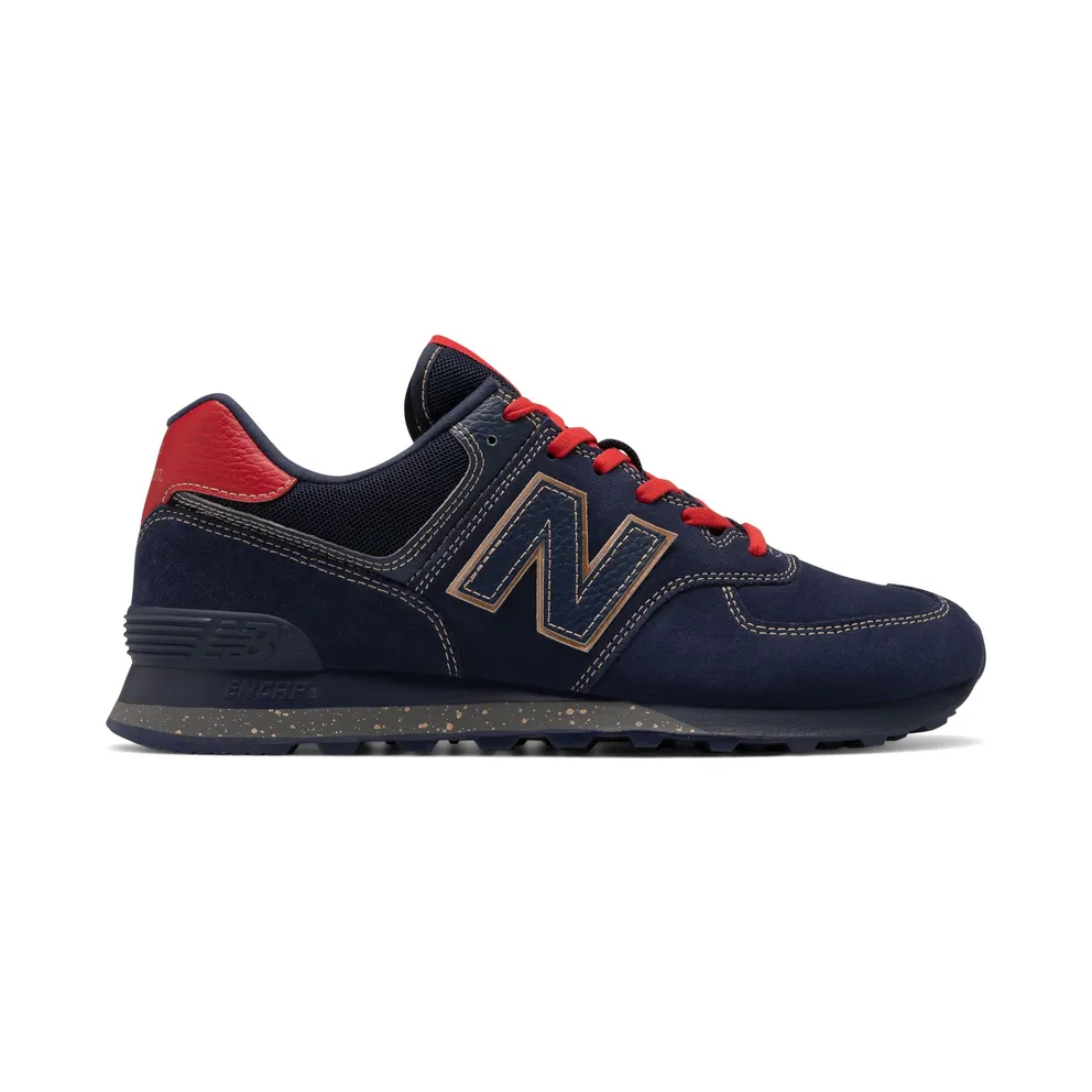 New Balance 574 Kawhi Leonard BHM (2020) Navy/Grey-Red (U574BHM)