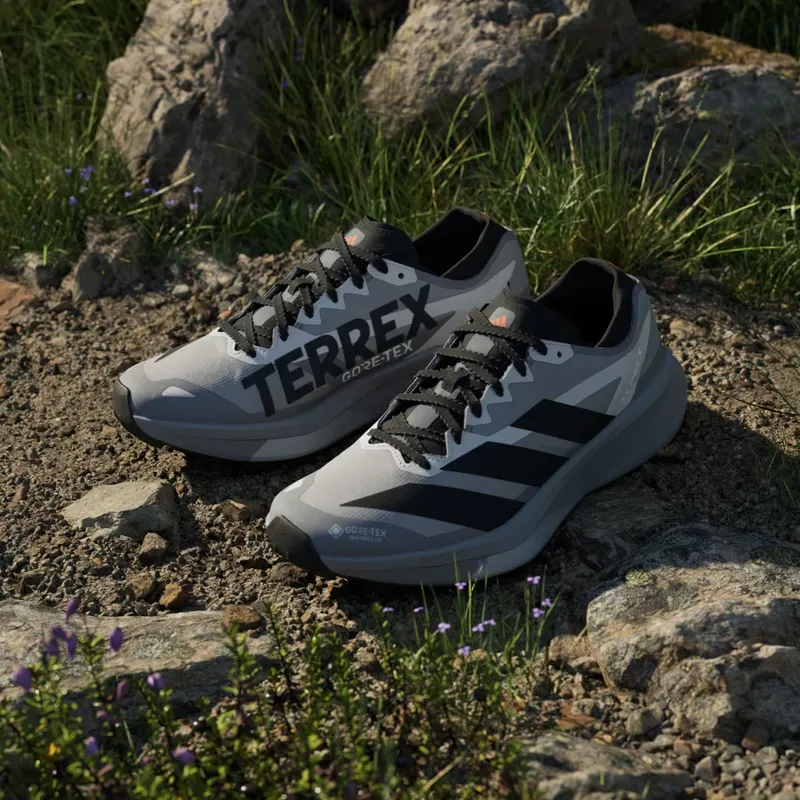 Adidas Terrex Grey Three / Core Black / Semi Impact Orange (HQ5090)