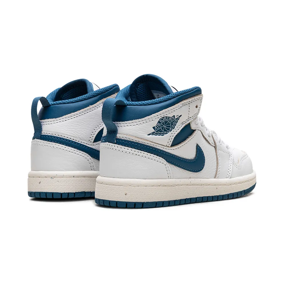 Air Jordan 1 Mid SE PS “INDUSTRIAL BLUE” (FN7493-141)