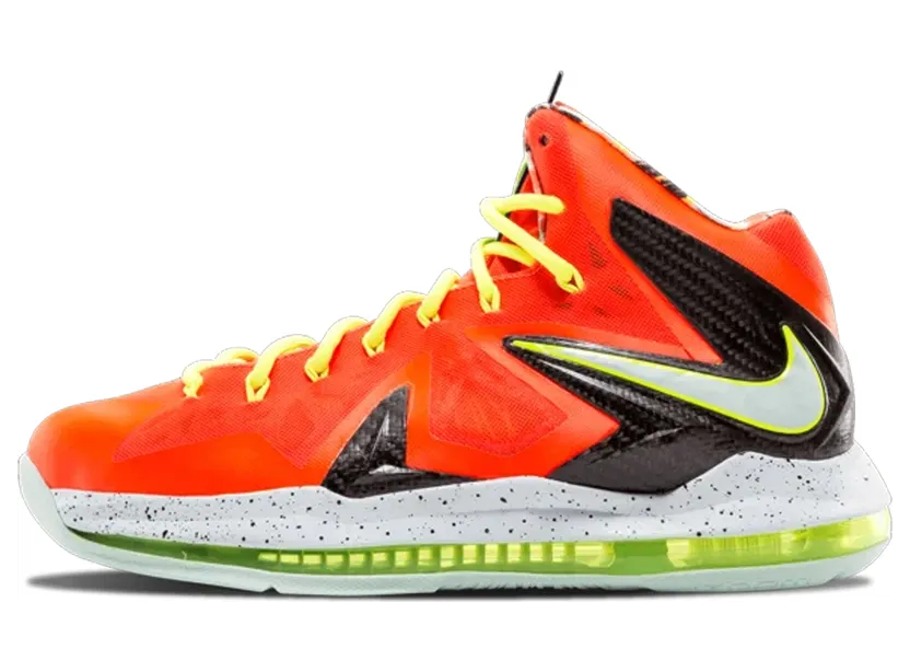 Nike LeBron 10 P.S. Elite Team Crimson Volt (579827-800)
