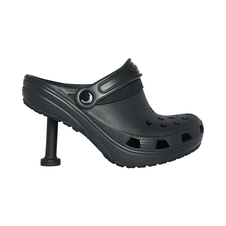 Balenciaga x Crocs Madame 80MM Black (W) (677390W1S8E1000)