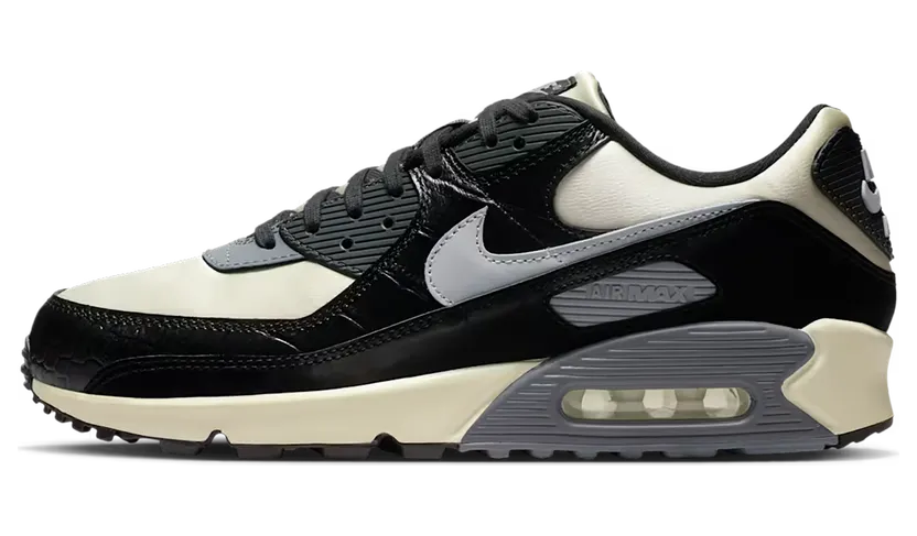 Nike Air Max 90 “Croc – Coconut Milk / Black” (IO4468-100)