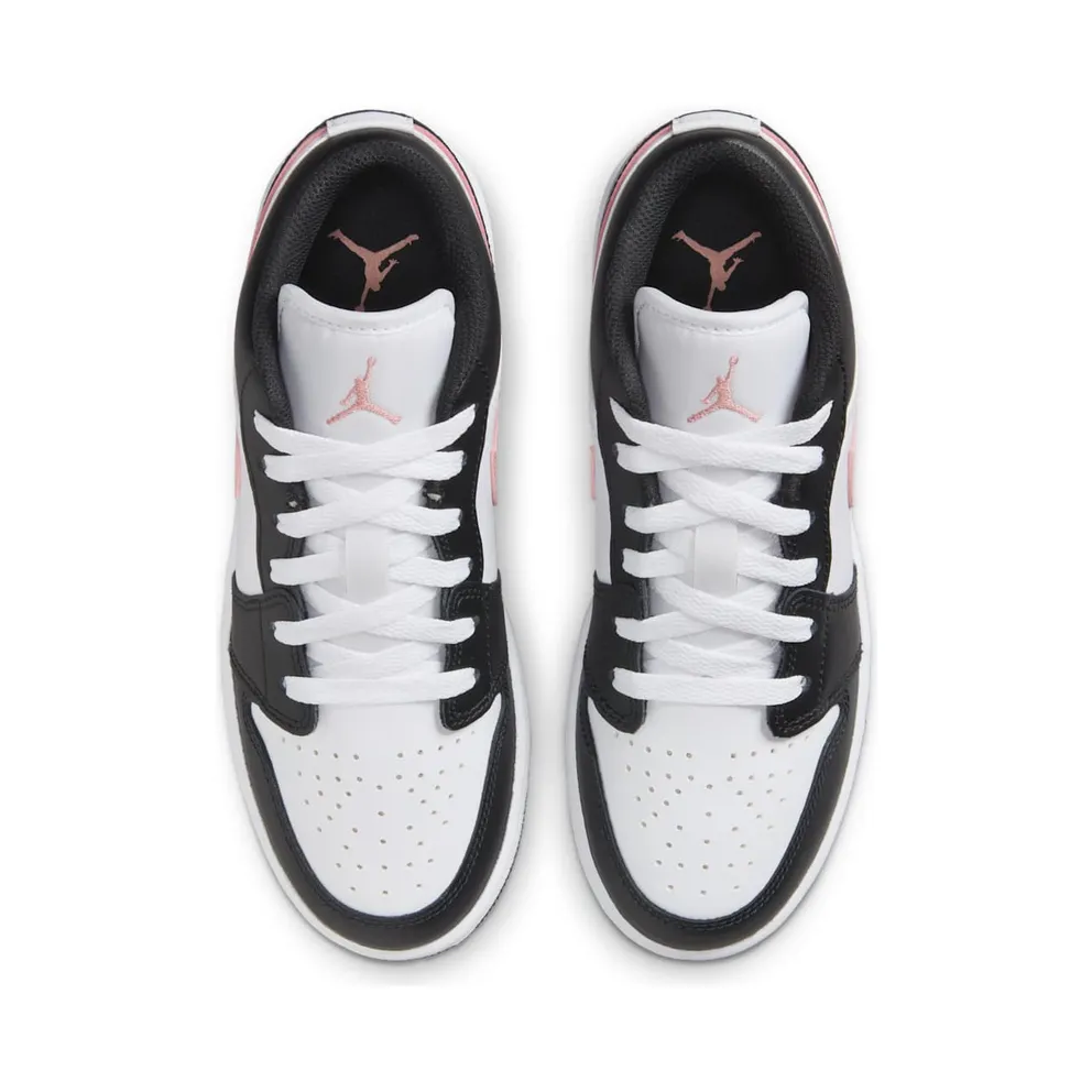 Jordan 1 Low GS “White Black Rust Pink” (553560-165)