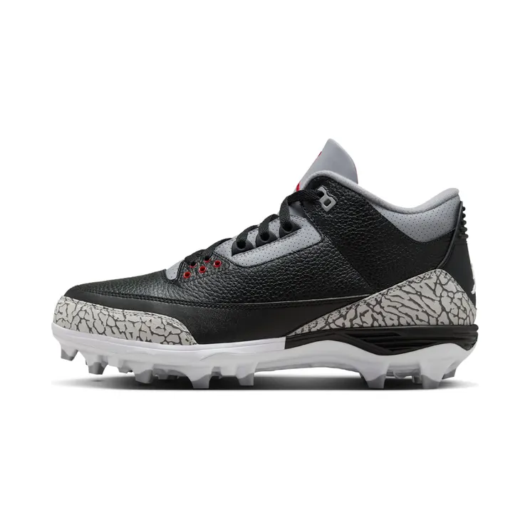 Jordan 3 Mid Retro TD “Black Cement” (FZ8626-001)