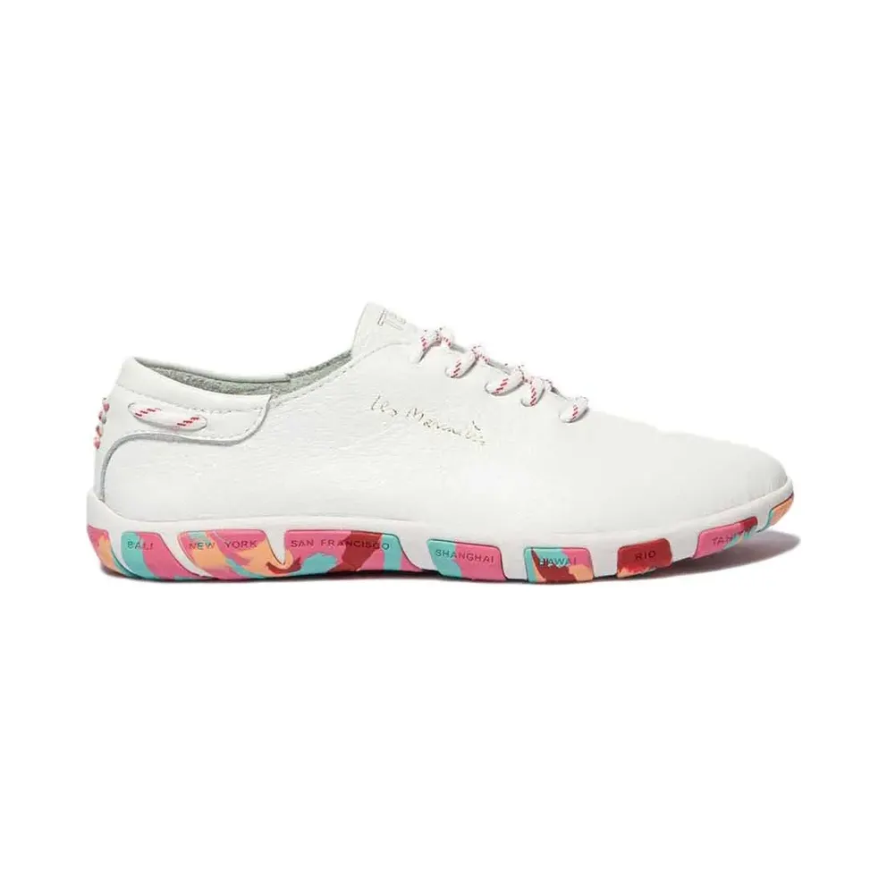 TBS sneaker extra White/Coral (JAZARU-J7I97)