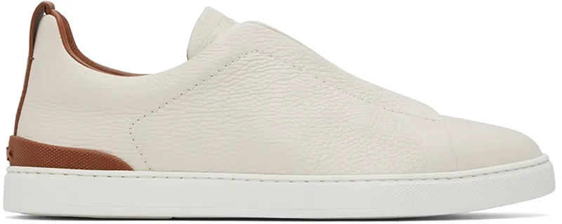 ZEGNA Black Triple Stitch™ Low-Top (LHCVO-S4667Z)