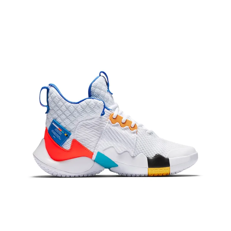 Jordan Why Not 0.2 OKC Home (GS) White/Total Crimson-Tidal Blue (AO6218-100)