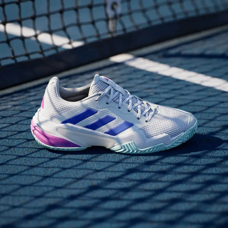 adidas Barricade 13 Cloud White Cobalt Blue Purple Burst (IF9130)