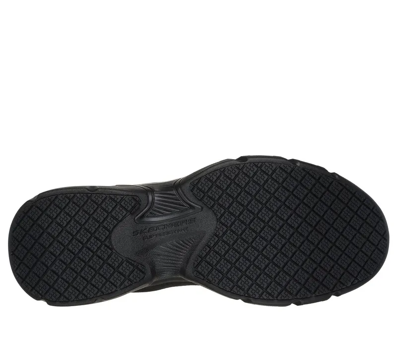 Skechers Work Slip-Resistant: Skech-Air Ventura Sneaker Black