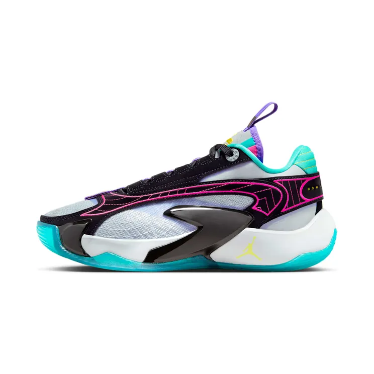 Jordan Luka 2 GS All-Star “Wolf Grey / Black / Hyper Jade / Speed Yellow” (DZ3498-007)