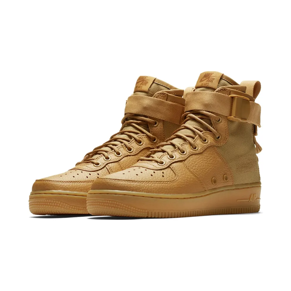 Nike SF Air Force 1 Mid Elemental Gold (W) Elemental Gold/Elemental Gold (AA3966-700)