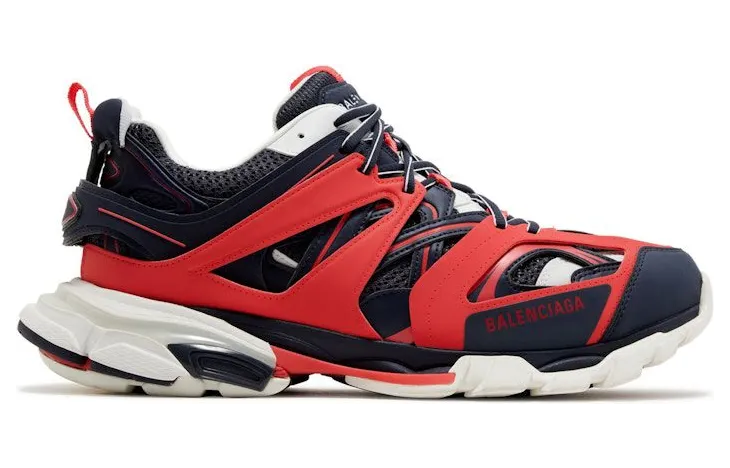 Balenciaga Track LED Red Dark Grey (555036W3AD36129)