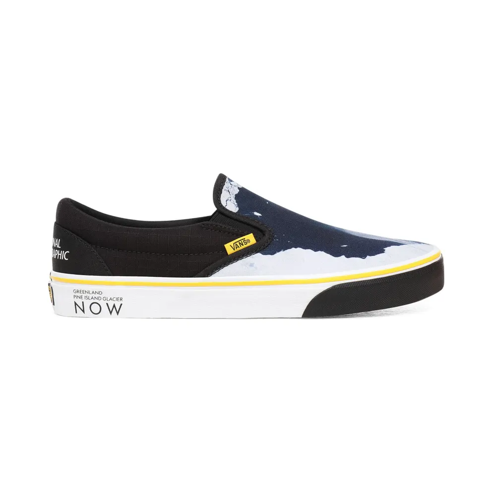 Vans Slip-On National Geographic Black/White-Yellow (VN0A4U38WT3)