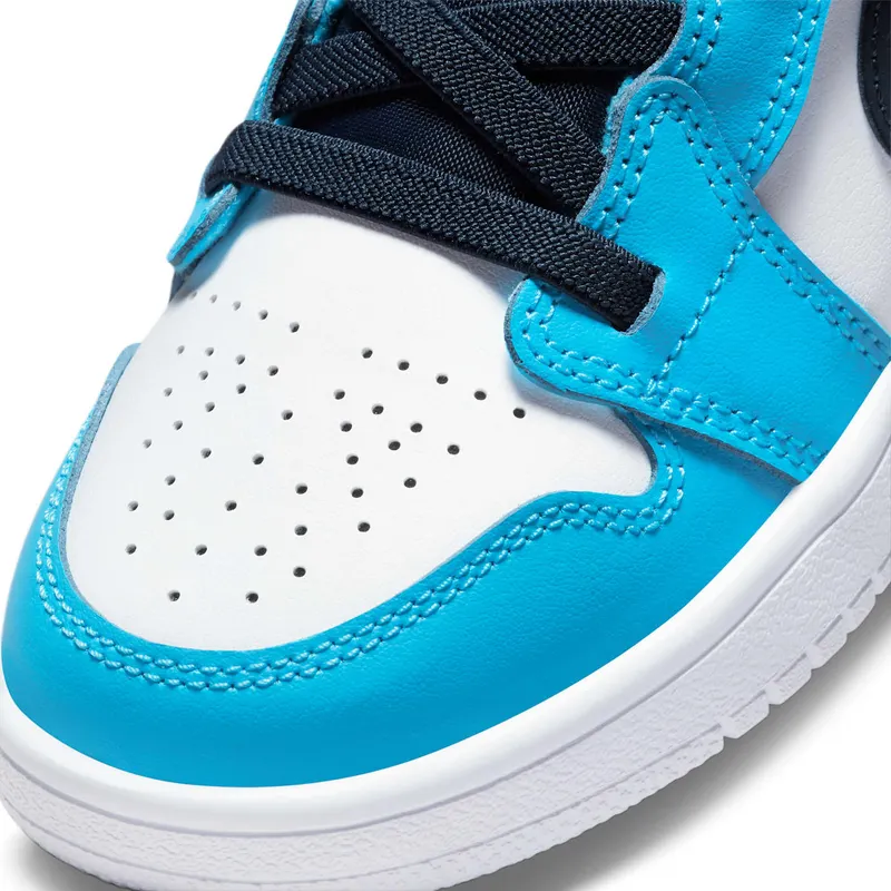 Air Jordan 1 White/Obsidian/Dark Powder Blue (BQ6066-144)